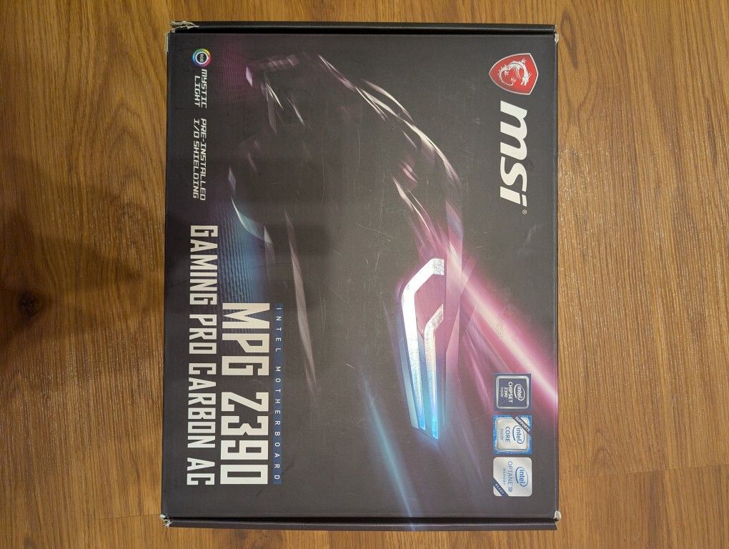 MSI MPG Z390 GAMING PRO CARBON AC Motherboard 9th Generation