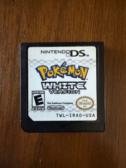 Authentic Pokemon White