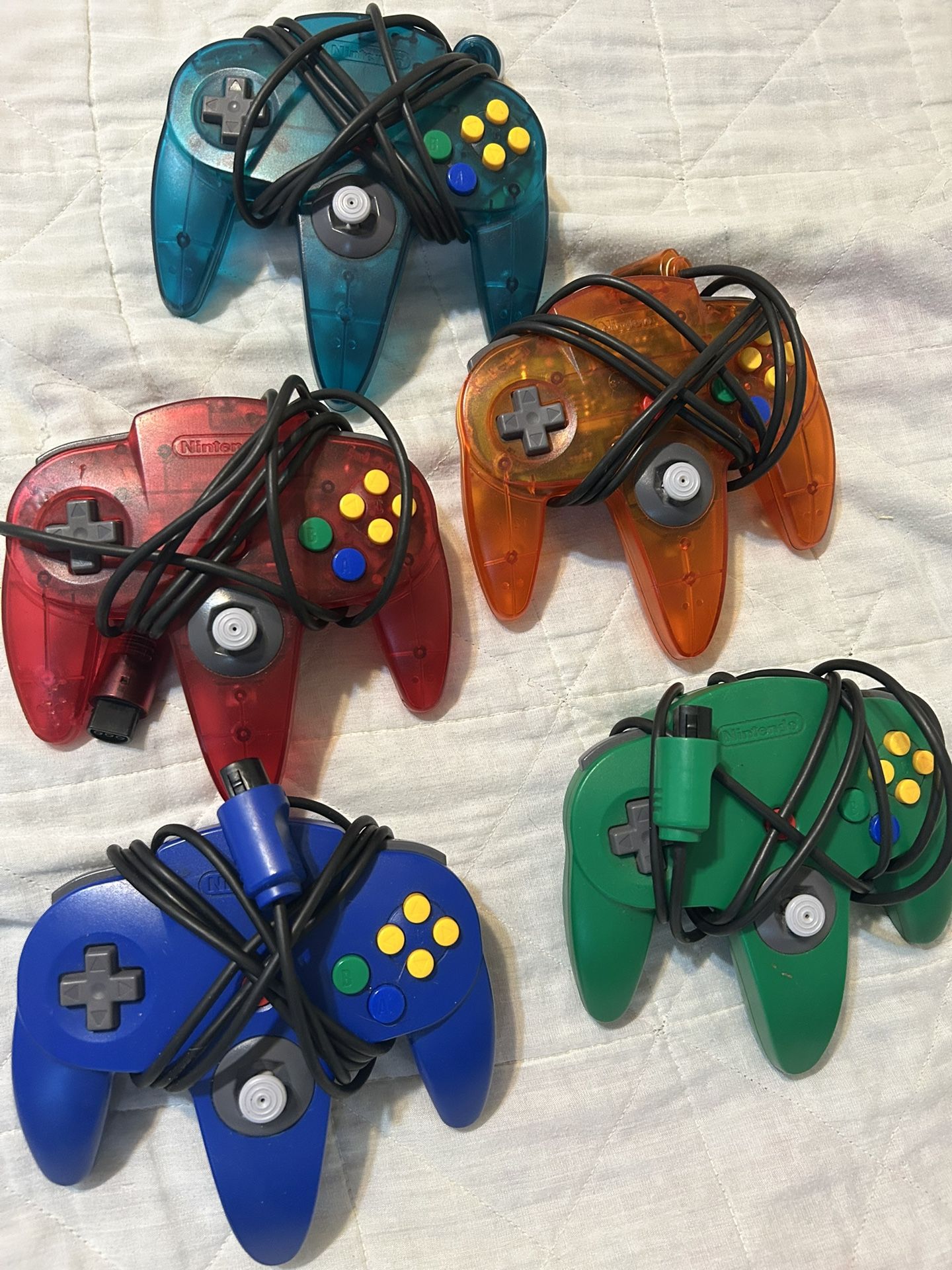 Nintendo 64 Controller lot bundle