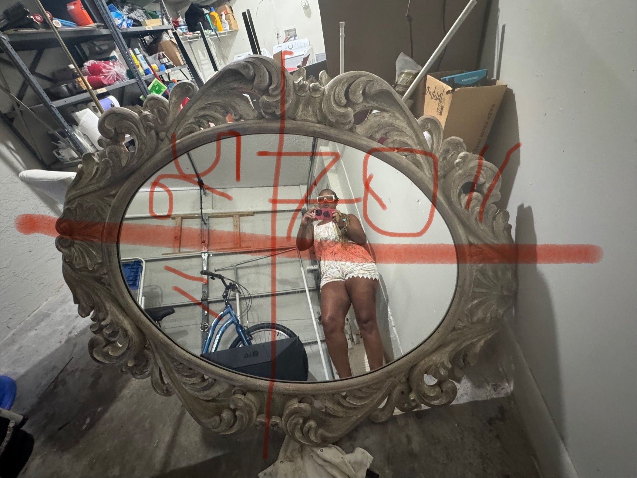 Vintage Mirror From The Legendary Breakers