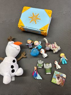 Frozen toys, fisher price, Disney, miniatures, plush