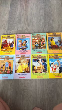 Babysitter’s Club Paper Back Vintage  Books 1-8