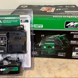 Metabo Cordless Rear Handle Circular Saw 7 1/4” with 36V Battery and Charger New In Box