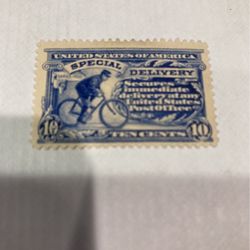 U.S. Stamp early Special Delivery 