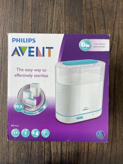 NEW — Philip Avent Steam Sterilizer 