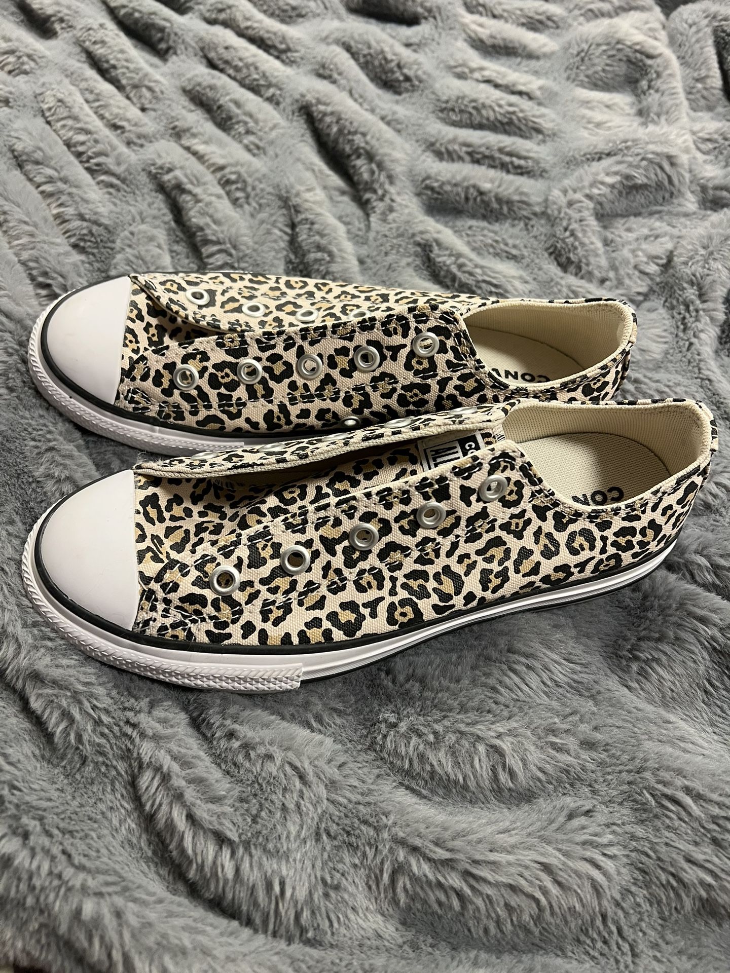 Cheetah Print Converse