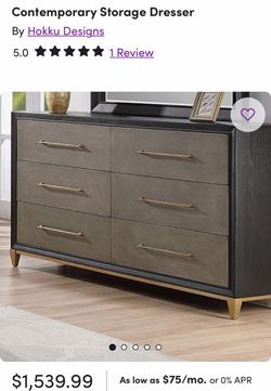 Modern dresser