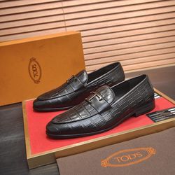 Tods Men’s Leather Shoes With Box 2026 New 