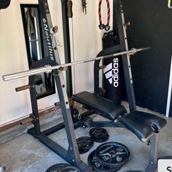 Weight Rack w/Bench