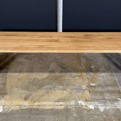 Sundays Frame Bench (Seats 3, Oak)