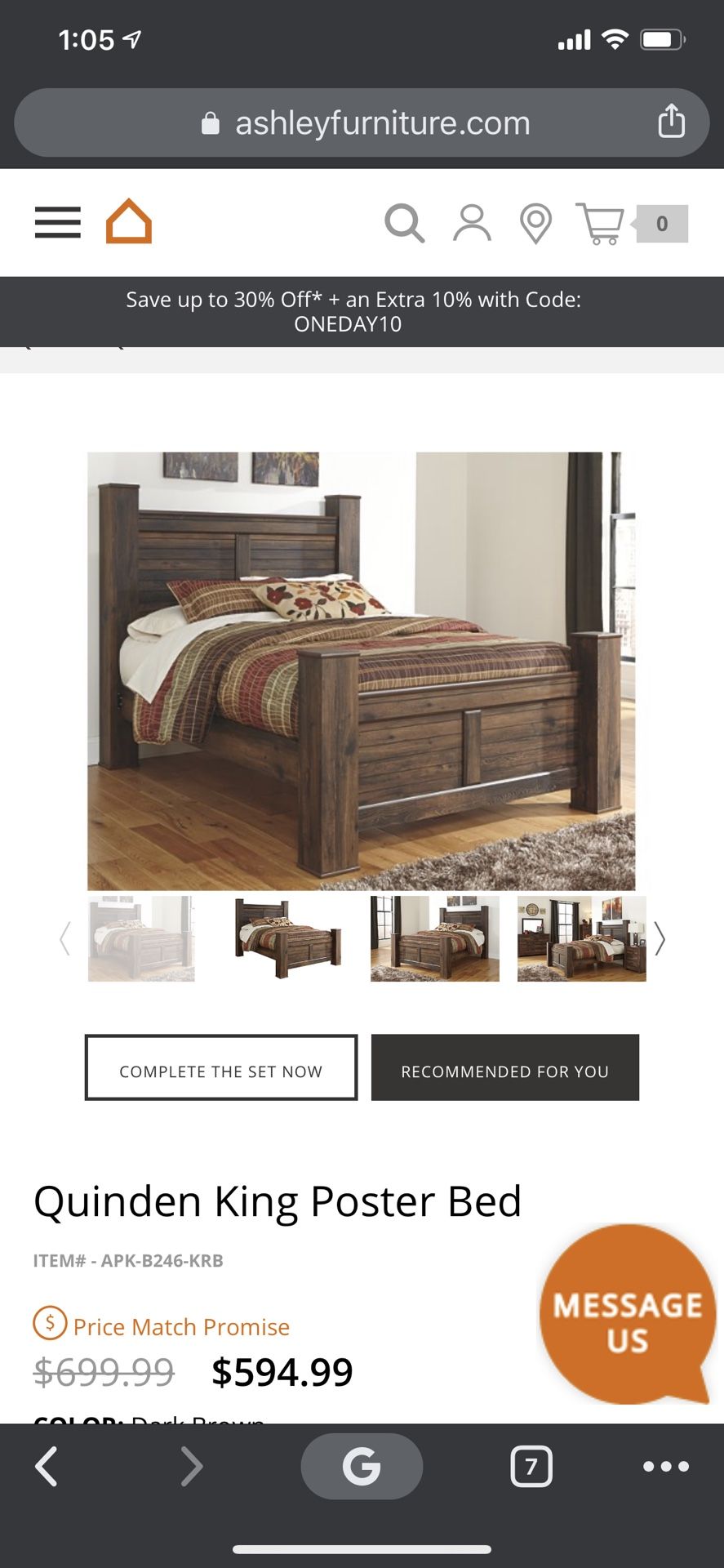 King Bed Frame