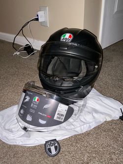 AGV K6 S Helmet – Matte Black (Large)