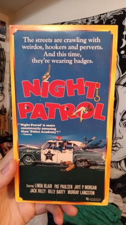 Night patrol VHS