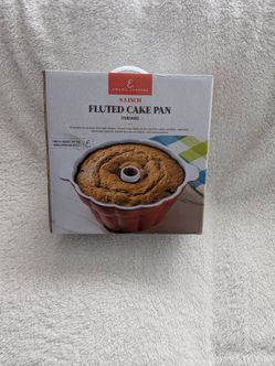 Emeril Lagasse Stoneware Fluted Cake Pan