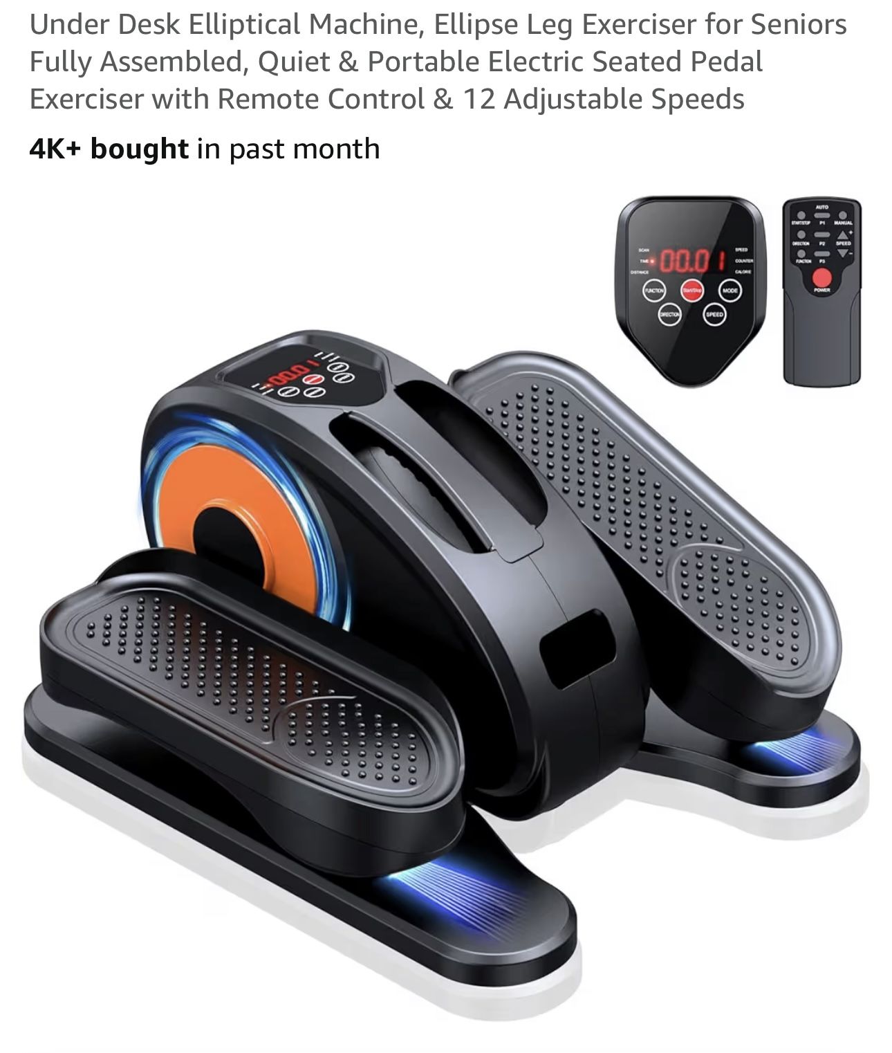 Under Desk Elliptical Machine