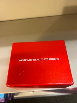 We’re Not Really Strangers Card Deck