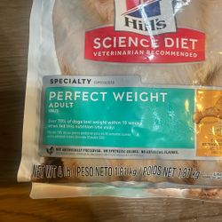 Hill’s Science Diet Veterinarian Recommended Perfect Weight Adult Specialty 