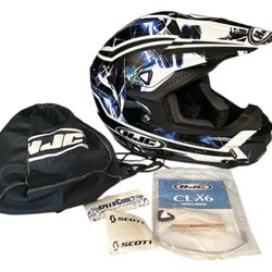 HJC CL-X6 Hydron Adult Off-Road Helmets (Brand New)