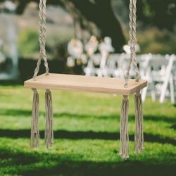 Wooden Swing