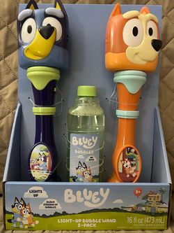 2-Pack Bluey Bubble Wand