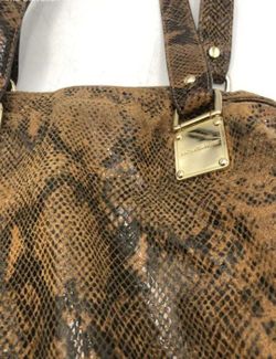 michael kors black brown purse