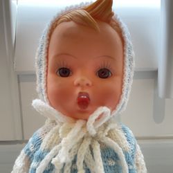 Vintage Gobel Hummel Precious Little Boy 12" Doll w/ Candle- RARE. Condition is pre owned and is overall in solid and respectable shape.   This is a r
