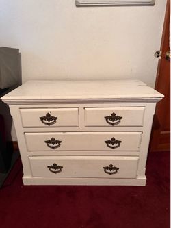 Vintage White Dresser