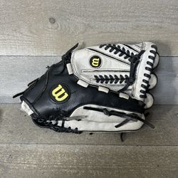 Wilson A360 A03RS15 13 Genuine Leather 13" Softball Glove Mitt Right Handed