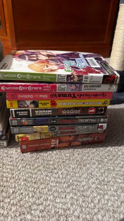 Assorted Manga Books