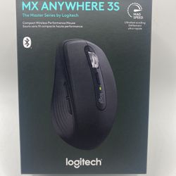 MOUSE COLOR MX ANYWHERE 3S COMPACT PERFORMANCE LOGITECH BLACK