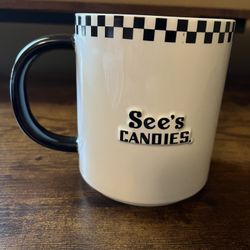 Sees Candies 20oz Ceramic Coffee Cup 