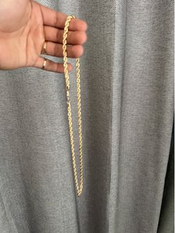 Gold Filled Rope