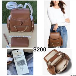 Coach and Michael Kors Backpacks (used and new)/mochilas autenticas $165-200