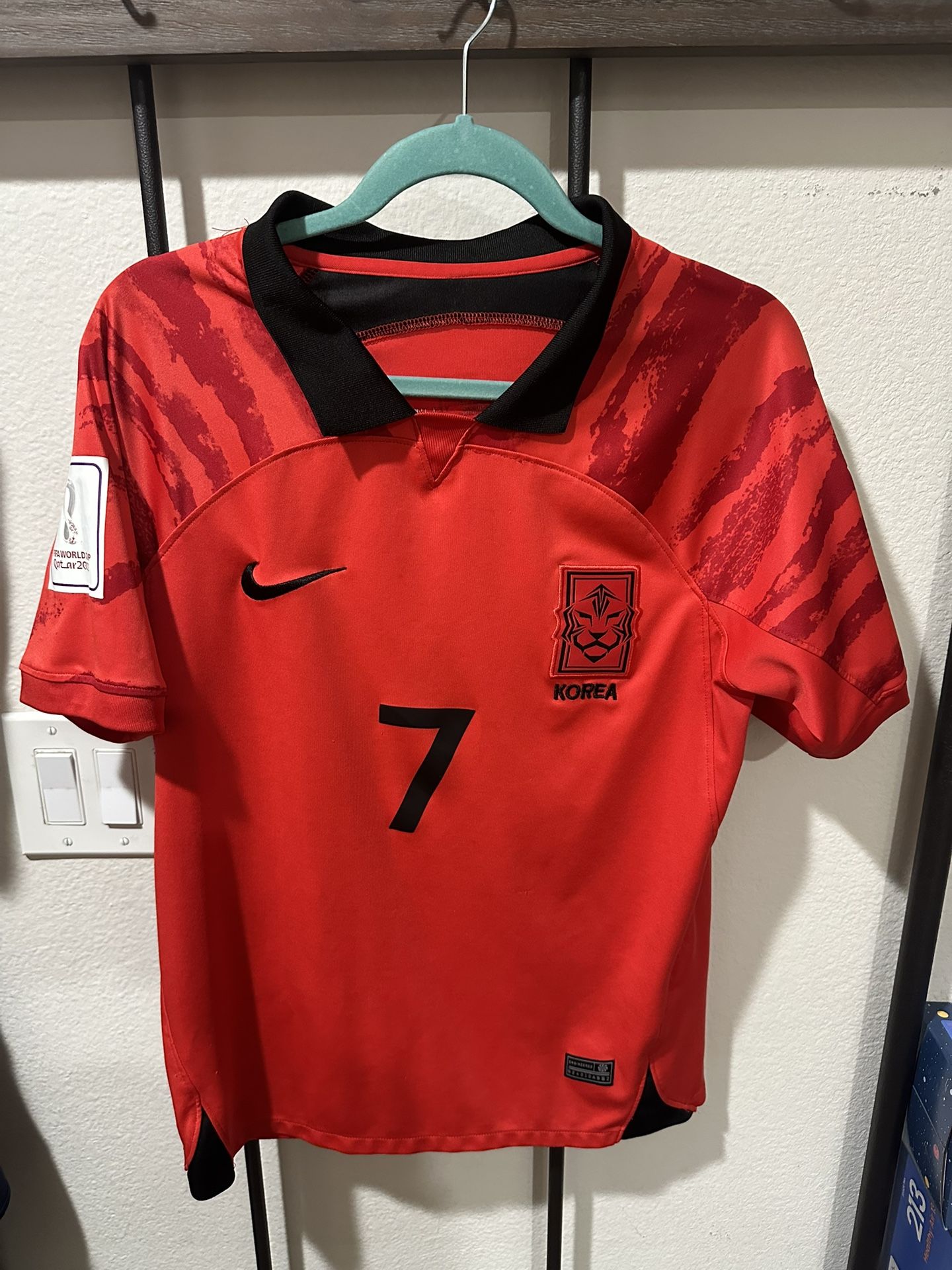 Son Heung min FIFA World Cup Korean Jersey Size Small Adult