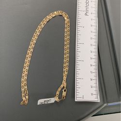 14k Gold Chain 23” 10.4g