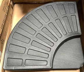 4 piece Solid Cantilever Umbrella Weights 268 Lbs