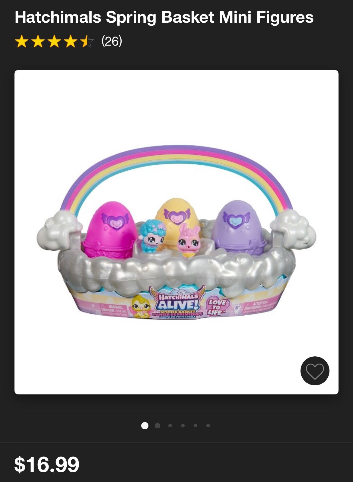 Hatchimals Spring Basket