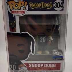 Funko POP Snoop Dogg #304 Steelers Jersey 15000 LE Exclusive W/Protector 🔥