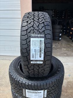 285-55-20/Brand New Royal Black Terra Force AT LT285/55R20 – Set of 4 – $775.80
