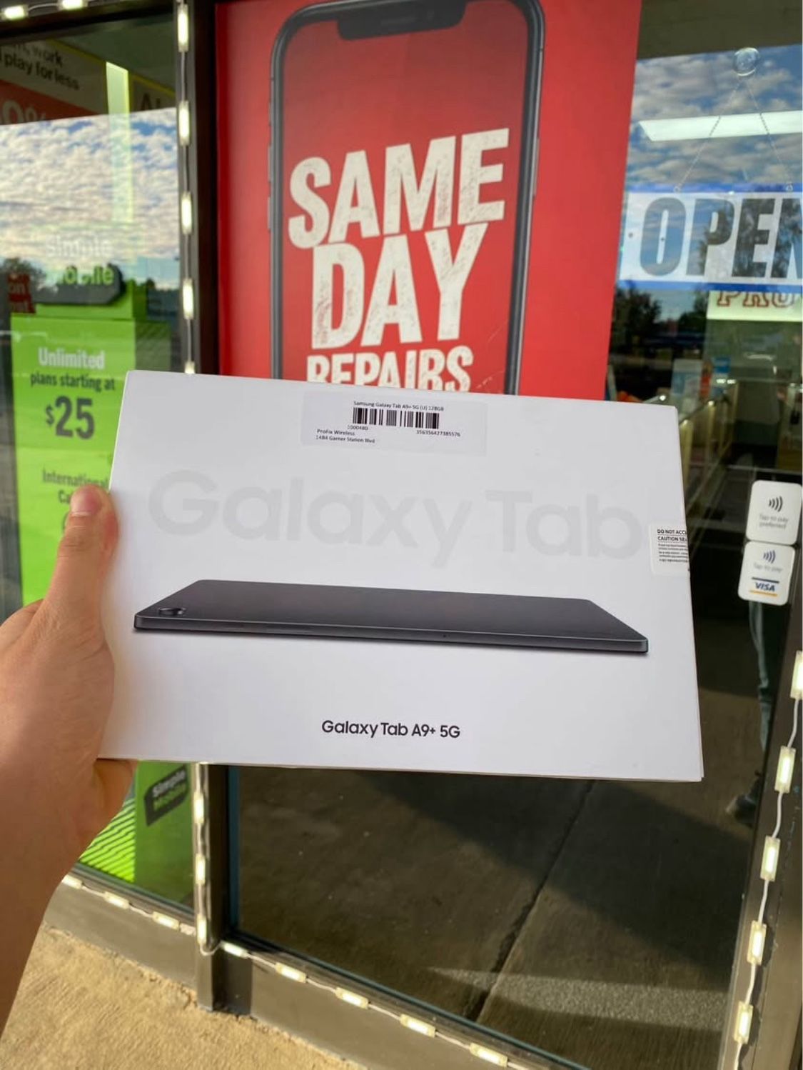 Samsung Galaxy Tab A9+ 5G - 128GB- $10 to start (financing)
