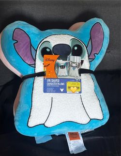 Disney Stitch and Angel Ghost Pillows 2 packs