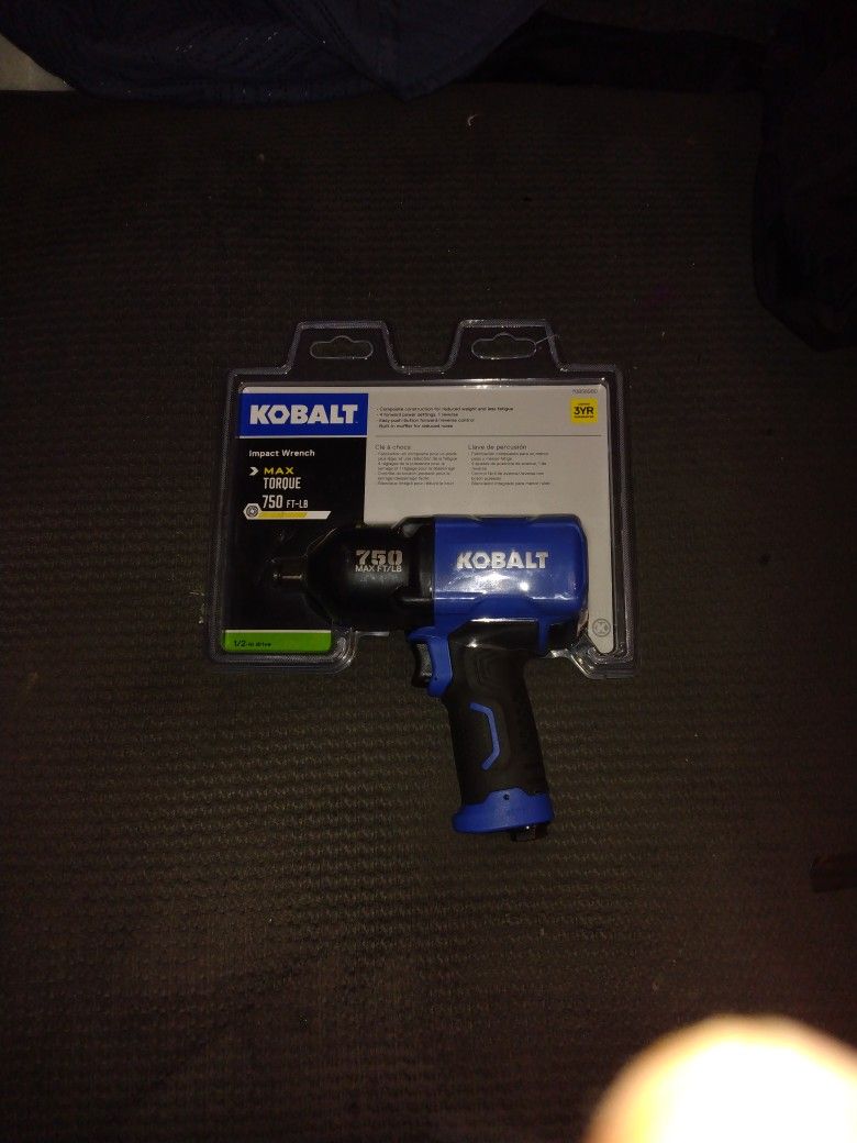 Kobalt Impact Wrench 750 Ib