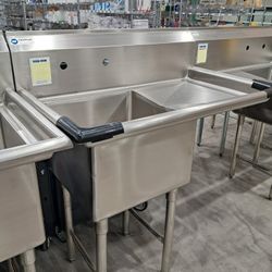 🎅⛄️HOLIDAY SPECIAL! NSF PREP SINK (FREGADERO DE PREPARACIÓN)🎅⛄️