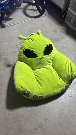 Lime green toddler, bean chair