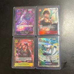 One Piece OP-11 Lot + JP PRB01 Alt Art