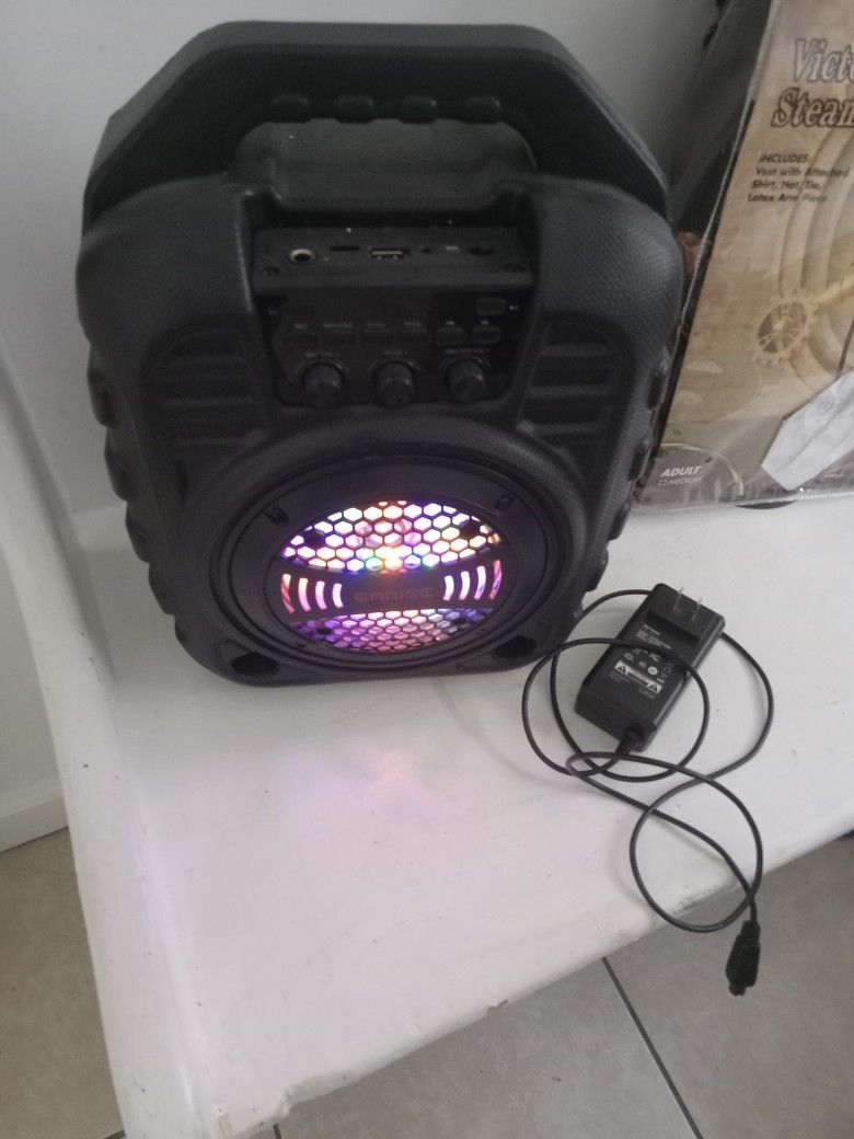 Karaoke Machine Bluetooth Speaker No Microphones