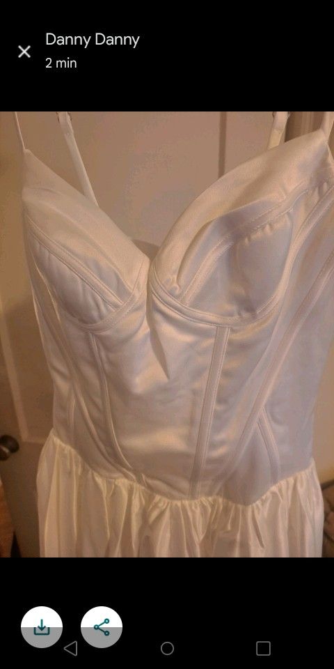 Brand New Wedding Dress All Three Bouquet Anvil