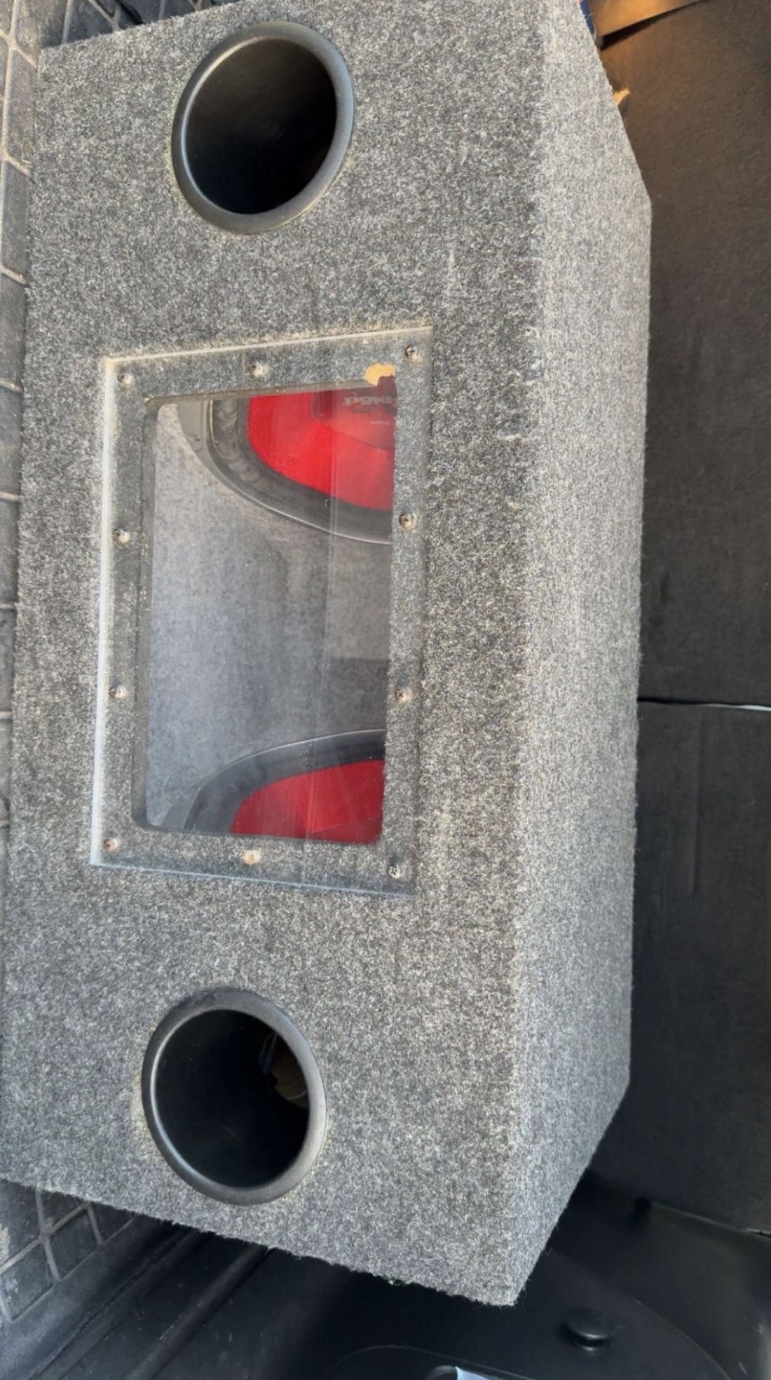 Dual 10” Subwoofer Box