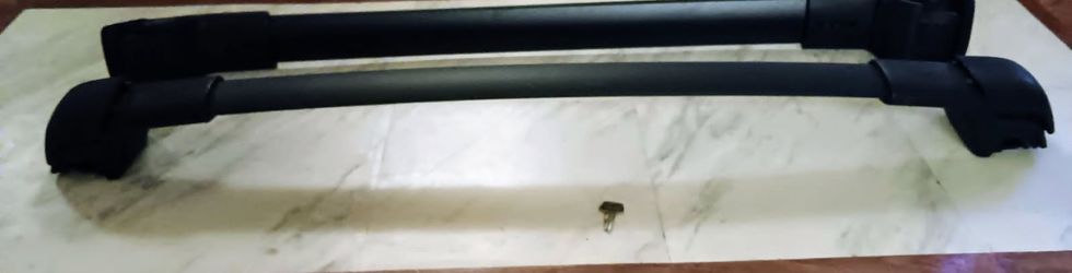 Black Aluminum Car Roof Rack 