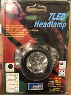 (Black friday sale 1/2 off ). Brand new in package LED hi-powered head light